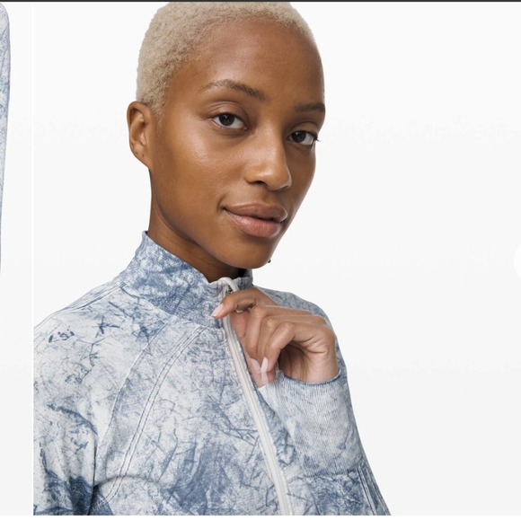 Lululemon Ebb to Train Jacket in wash White/Luna - Picture 4 of 10